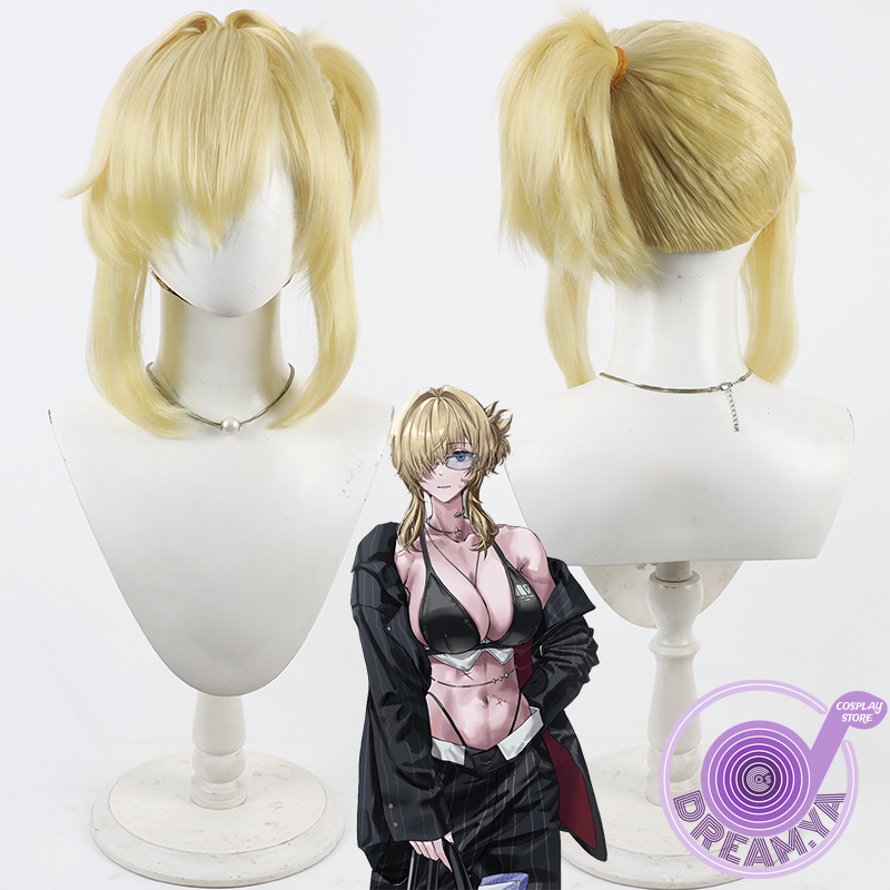 Anime Cosplay Wig Heat Resistant - قبر شعر مستعار تأثيري نيكي آلهة