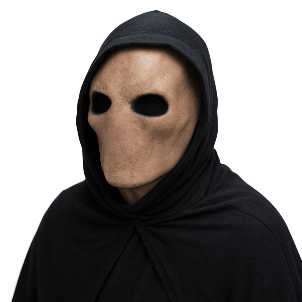 Latex Alien Mask Realistic - مجهولي الهوية رجل هالوين نحيل قناع