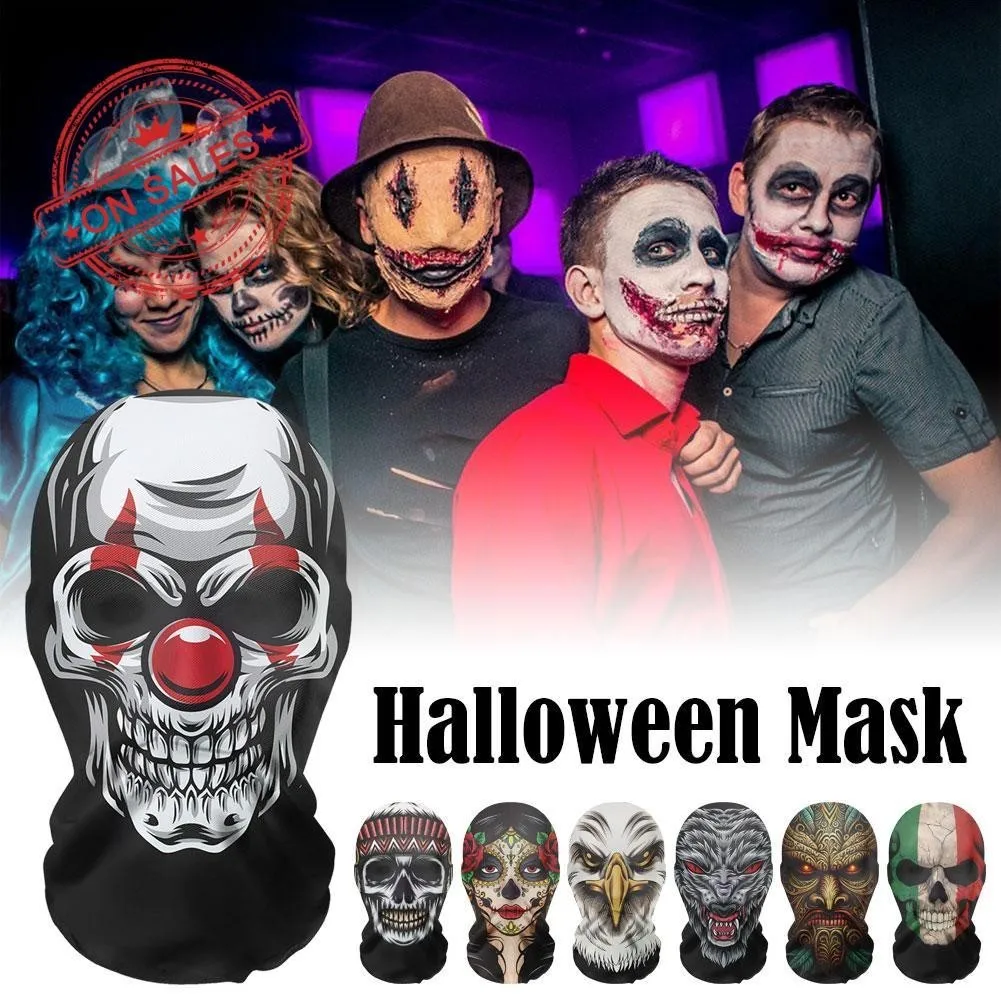 Led Purge Mask Halloween - قناع مطبوع ثلاثي الأبعاد للعب الأدوار