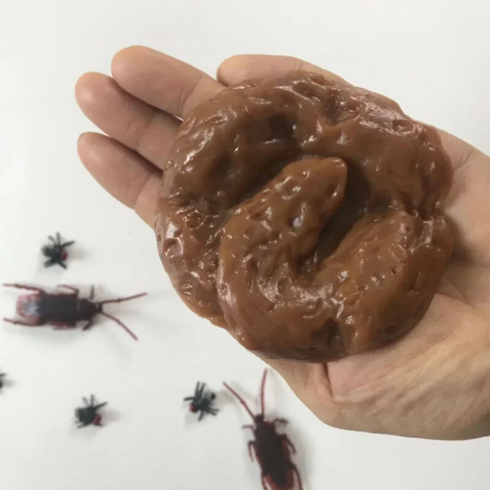 Fake Poop Gag Gift - وهمية الكلب براز واقعية أنبوب لينة