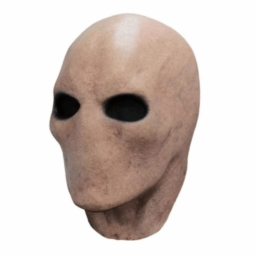 Latex Alien Mask Realistic - قناع سليندرمان للهالوين بدون وجه، قناع