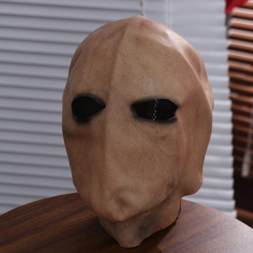 Latex Alien Mask Realistic - رجل مجهولي الهوية هالوين Slenderman قناع