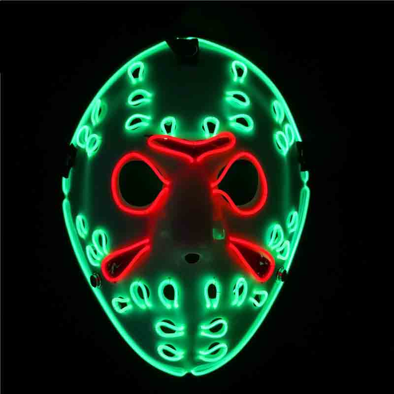 Led Purge Mask Halloween - قناع تطهير مضيئة لعام 2023، قناع