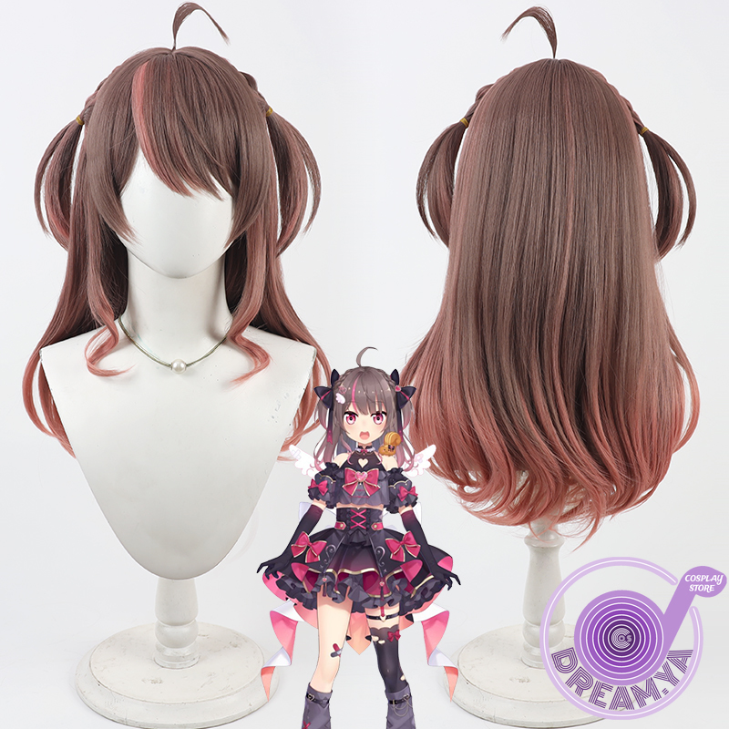 Anime Cosplay Wig Heat Resistant - Natsuiro Matsuri شعر مستعار تأثيري Vtuber