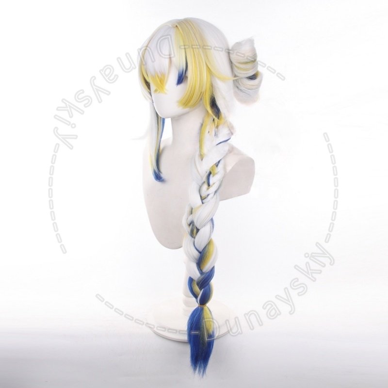 شعر مستعار كوسبلاي طويل بتصميم - مراجعة Anime Cosplay Wig Heat Resistant وسعره