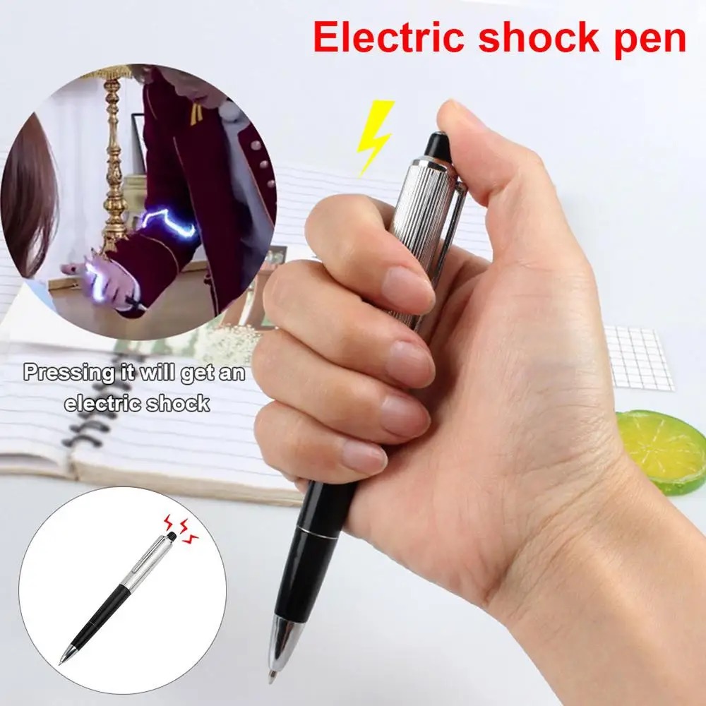 قلم صدمة كهربائية إبداعي، أداة - مراجعة Shock Pen Prank Toy وسعره