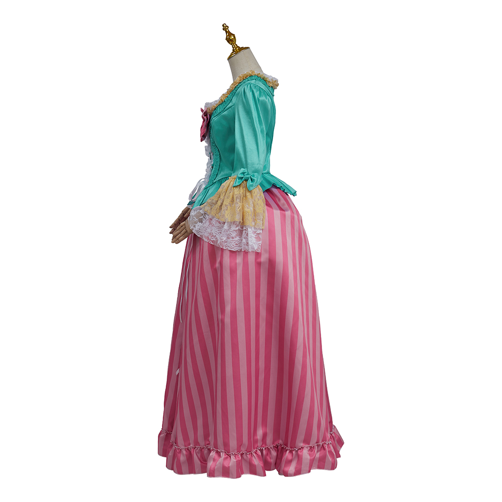فستان ماري أنطوانيت النسائي ال - مراجعة Medieval Renaissance Dress Women وسعره
