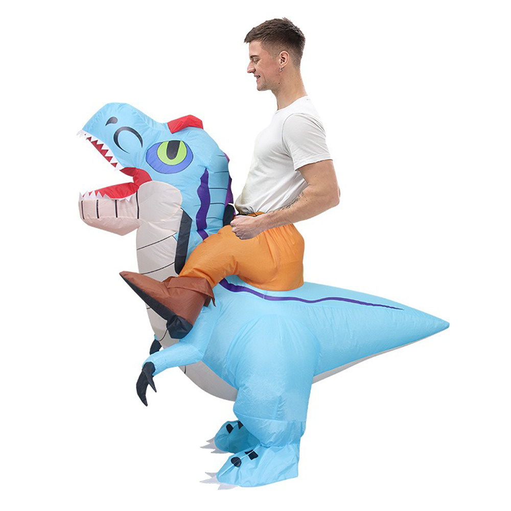 بدلة تيرانوصور ركس قابلة للنفخ - مراجعة Inflatable Dinosaur Costume Adult وسعره