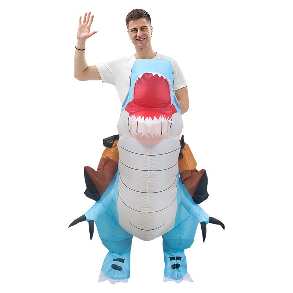 بدلة تيرانوصور ركس قابلة للنفخ - مراجعة Inflatable Dinosaur Costume Adult وسعره