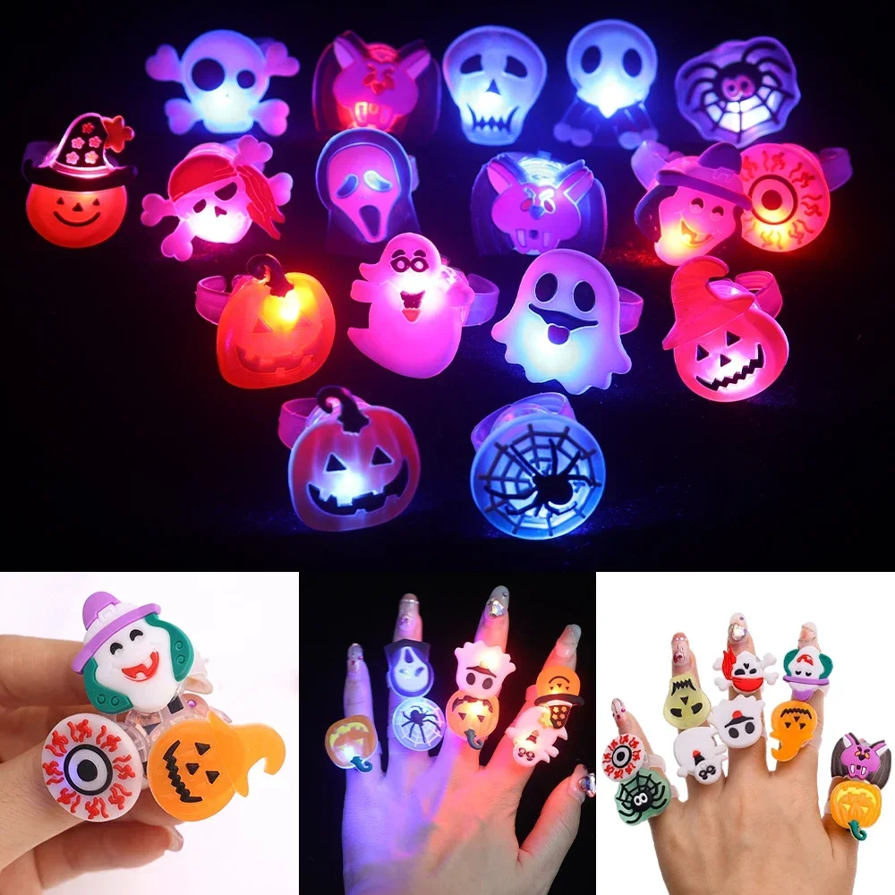 حلقات هالوين مضيئة للأطفال ، ي - مراجعة Glow In The Dark Party Glasses وسعره
