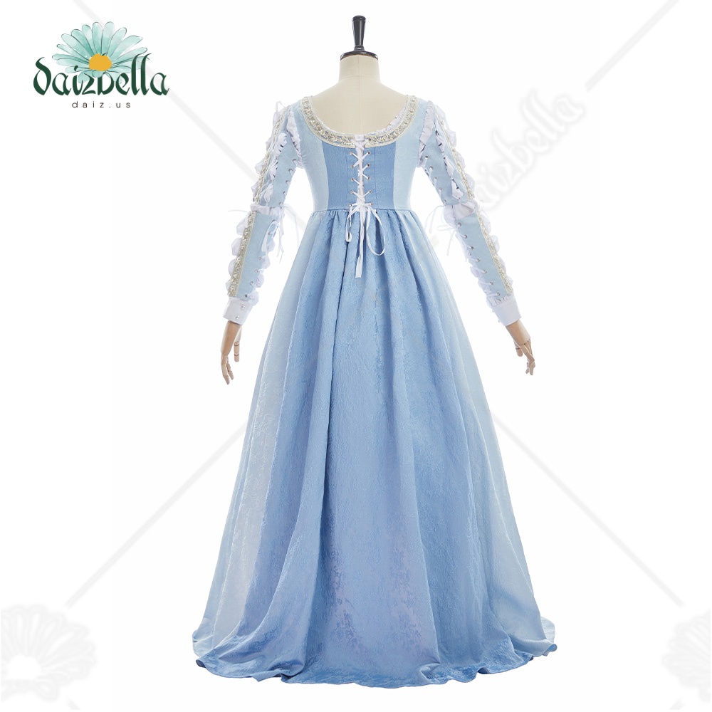 فستان دايزبيلا للنساء بتصميم ع - مراجعة Medieval Renaissance Dress Women وسعره