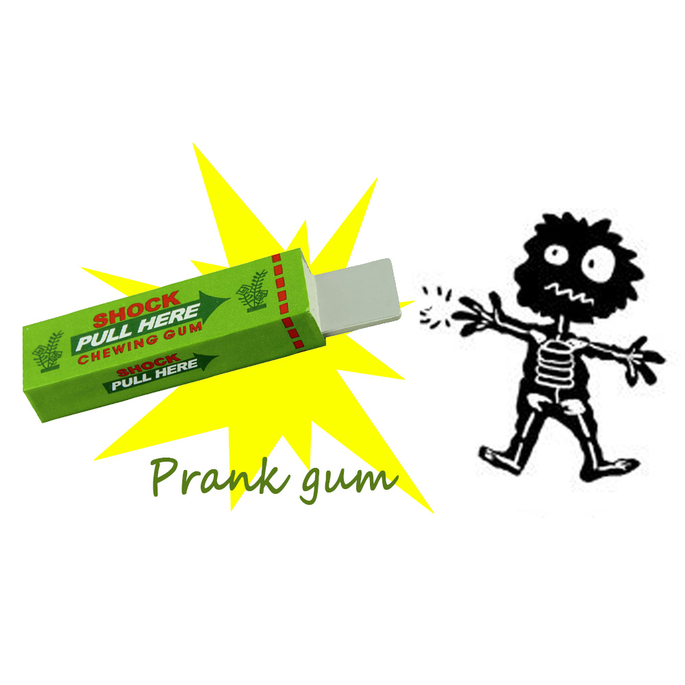 صدمة كهربائية نكتة العلكة سحب  - مراجعة Shock Pen Prank Toy وسعره