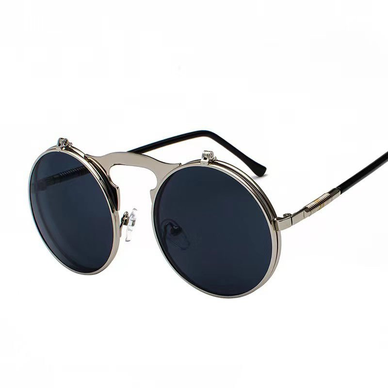 نظارات شمسية دائرية حمراء بتصم - مراجعة Glow In The Dark Party Glasses وسعره