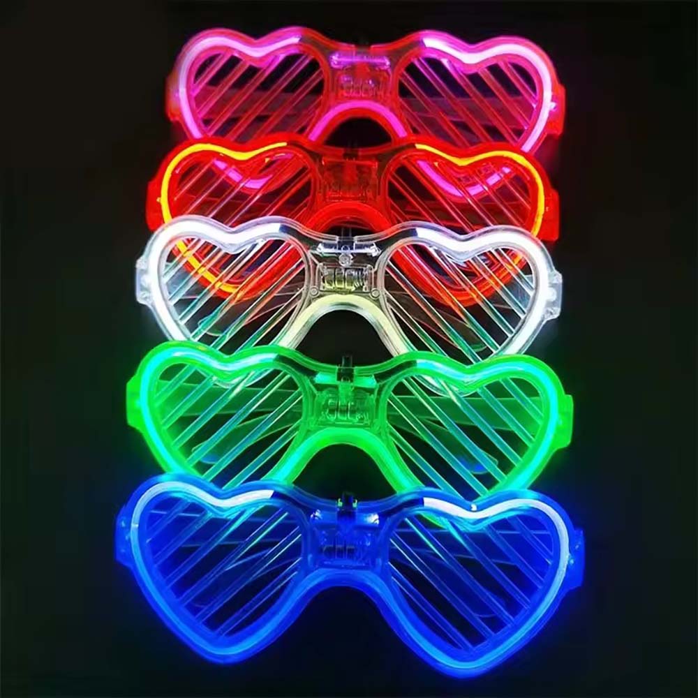 10/20/50 قطعة نظارات مضيئة في  - مراجعة Glow In The Dark Party Glasses وسعره
