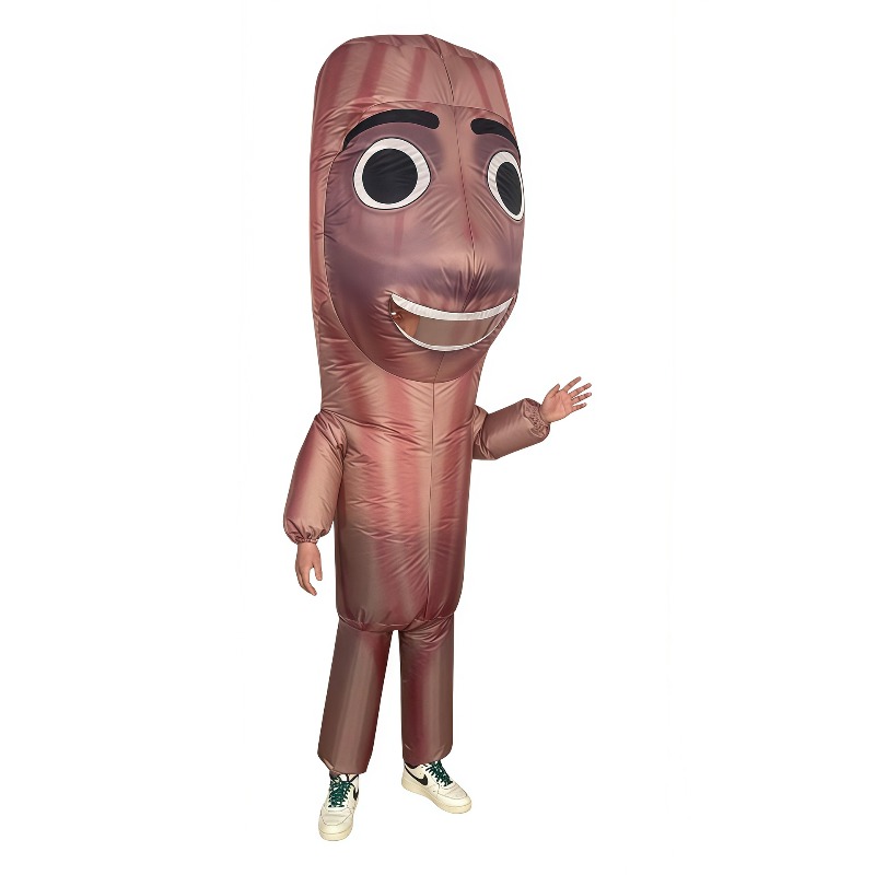 زي رجل العصا الخشبية الطويل ال - مراجعة Inflatable Dinosaur Costume Adult وسعره