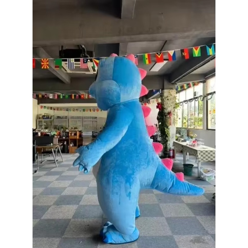 زي تنكري قابل للنفخ على شكل تن - مراجعة Inflatable Dinosaur Costume Adult وسعره