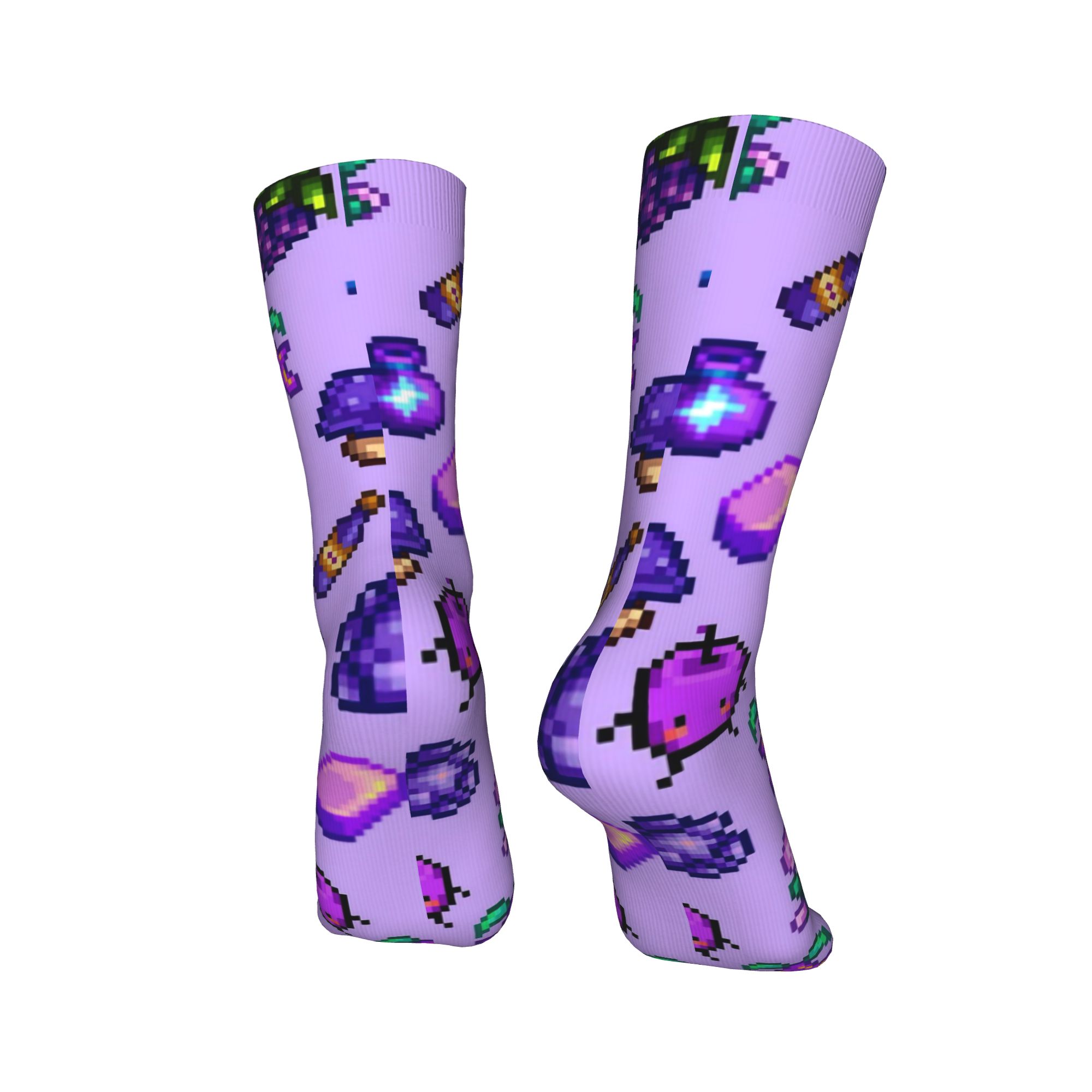 Stardew Valley الحيوانات الدجا - مراجعة Funny Chicken Leg Socks وسعره