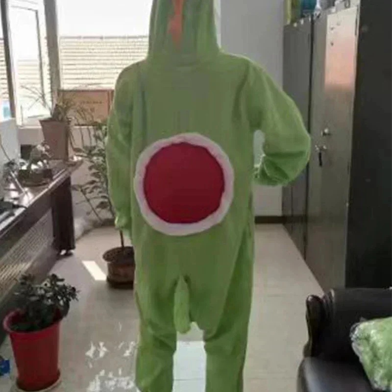 زي فاخر لشخصية يوشي من سوبر ها - مراجعة Inflatable Dinosaur Costume Adult وسعره