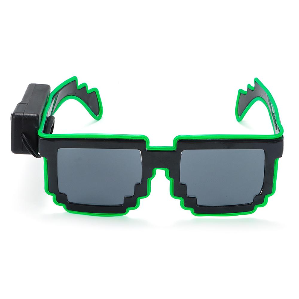 نظارات ليد فسيفساء حديثة لحفلا - مراجعة Glow In The Dark Party Glasses وسعره