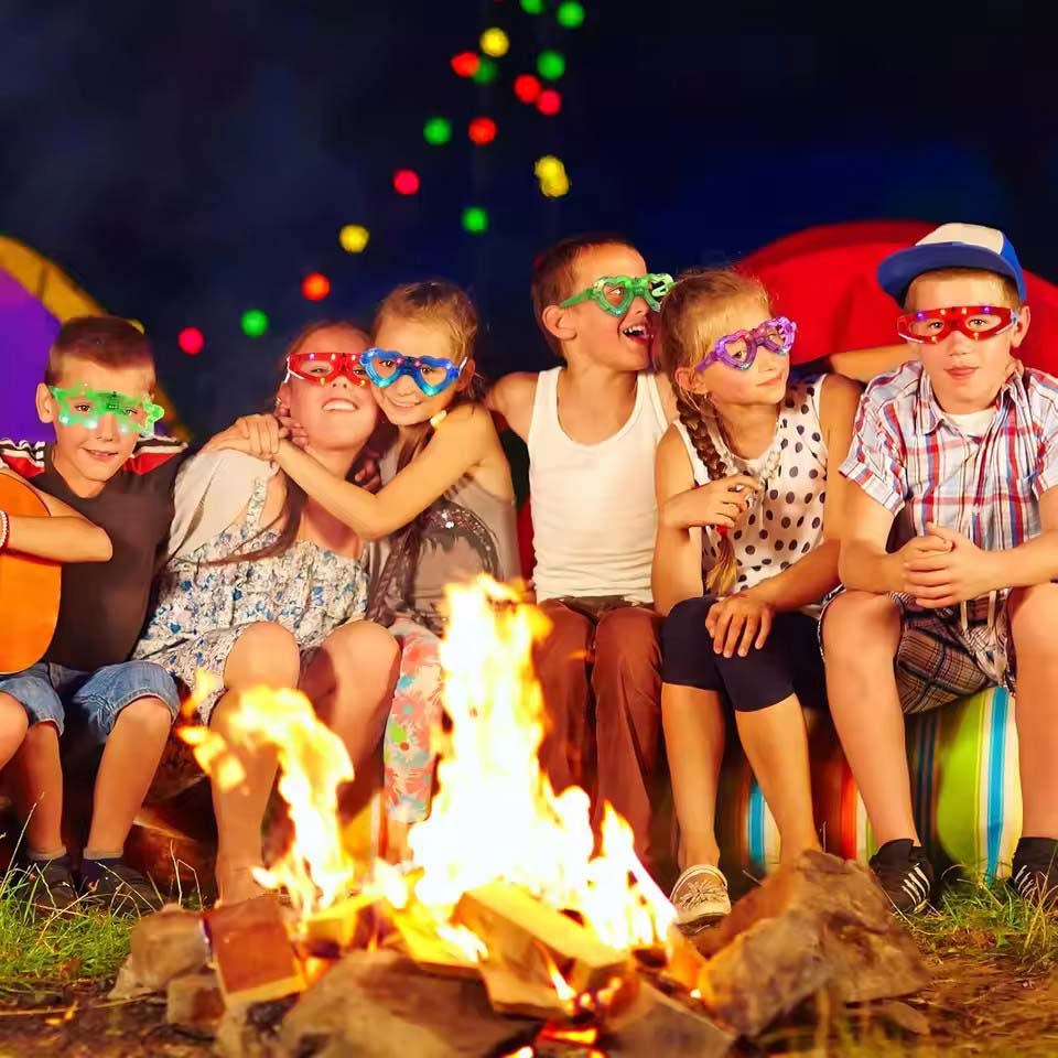 10/20/30/40/50 قطعة نظارات LED - مراجعة Glow In The Dark Party Glasses وسعره
