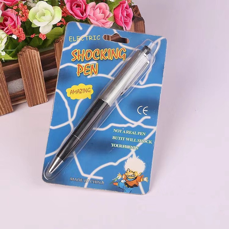ألعاب مزحة جديدة ومضحكة للاستخ - مراجعة Shock Pen Prank Toy وسعره