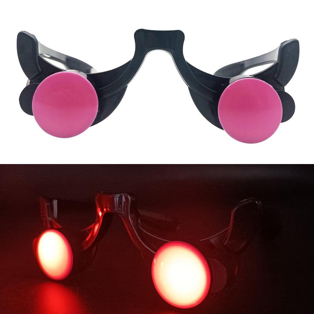 LED مضيئة توهج نظارات مضحك عيو - مراجعة Glow In The Dark Party Glasses وسعره