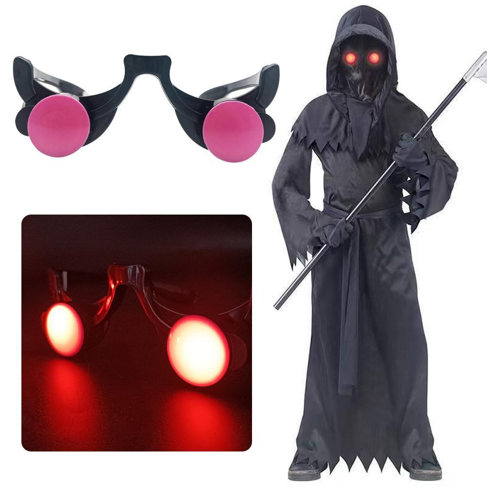 LED مضيئة توهج نظارات مضحك عيو - مراجعة Glow In The Dark Party Glasses وسعره