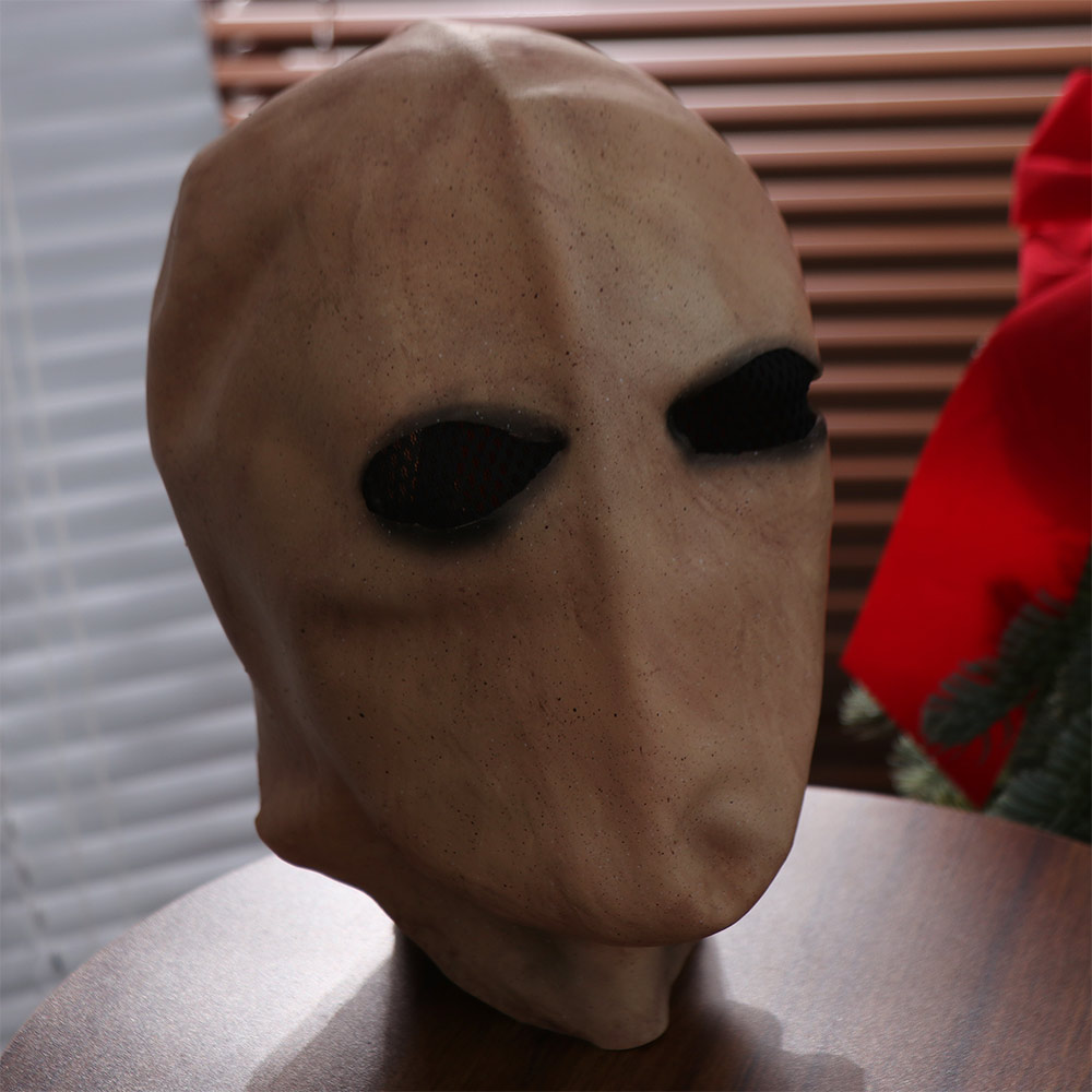 قناع سليندرمان للهالوين بدون و - مراجعة Latex Alien Mask Realistic وسعره