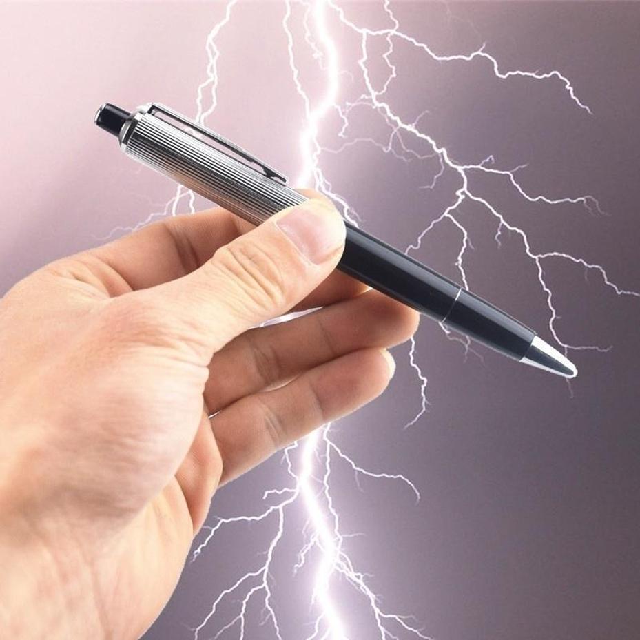قلم حبر جاف إبداعي بتصميم مميز - مراجعة Shock Pen Prank Toy وسعره