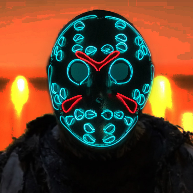 قناع تطهير مضيئة لعام 2023، قن - مراجعة Led Purge Mask Halloween وسعره