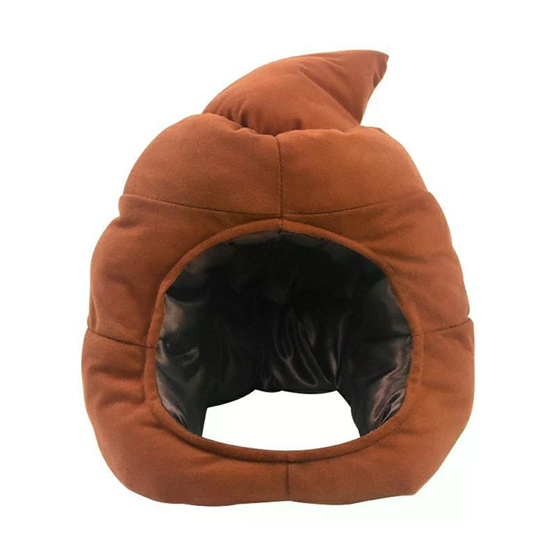 قبعة قطيفة مبتكرة ولطيفة على ش - مراجعة Fake Poop Gag Gift وسعره