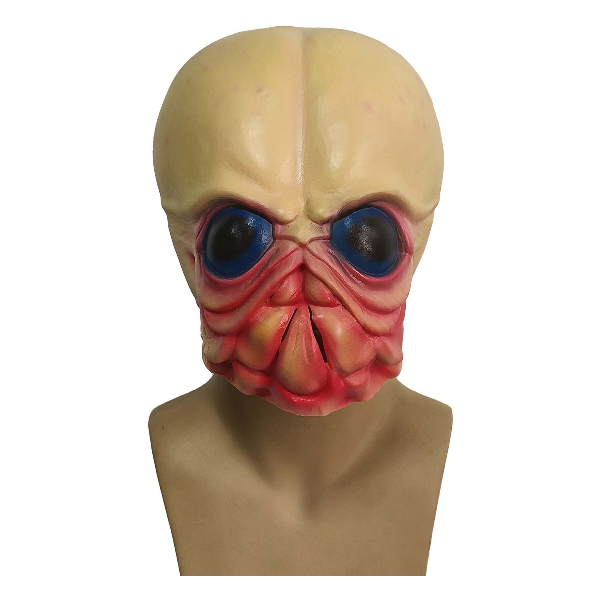 قناع كائن فضائي، أقنعة وجه واق - مراجعة Latex Alien Mask Realistic وسعره