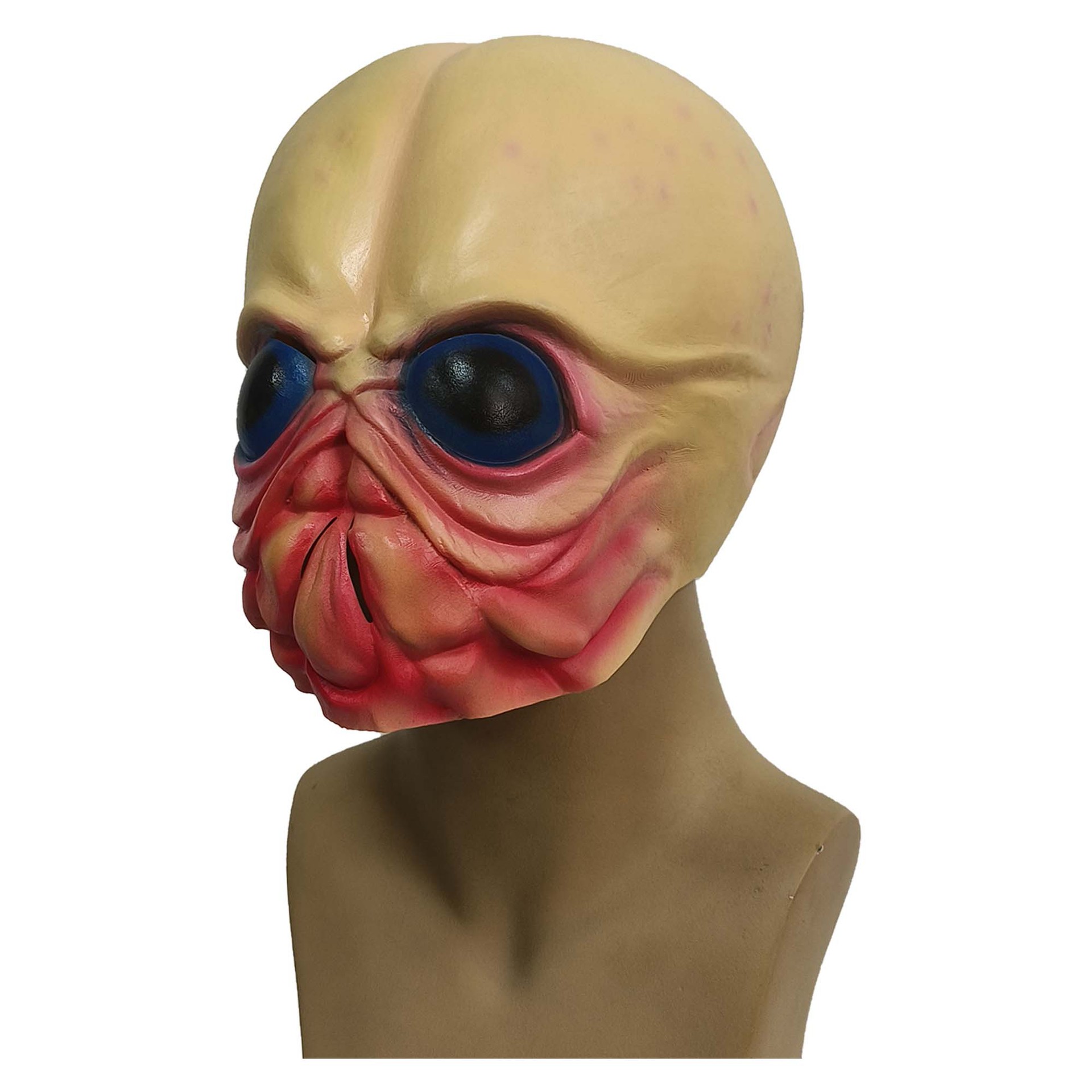 قناع كائن فضائي، أقنعة وجه واق - مراجعة Latex Alien Mask Realistic وسعره