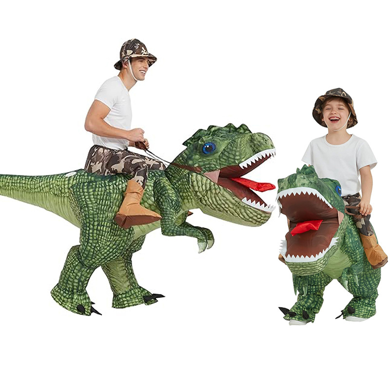 أحدث زي تنكري قابل للنفخ على ش - مراجعة Inflatable Dinosaur Costume Adult وسعره