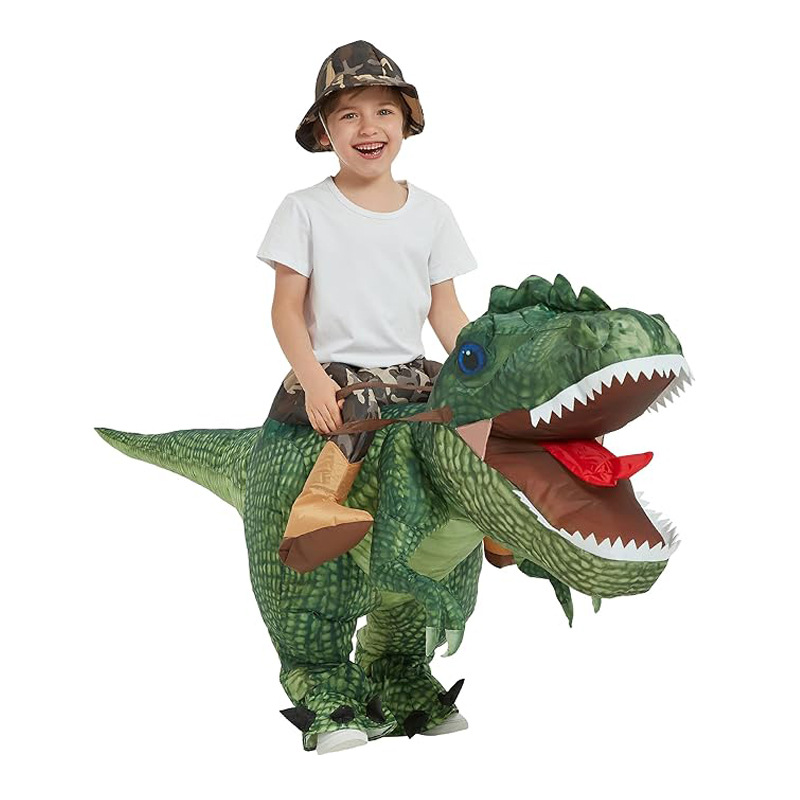 أحدث زي تنكري قابل للنفخ على ش - مراجعة Inflatable Dinosaur Costume Adult وسعره