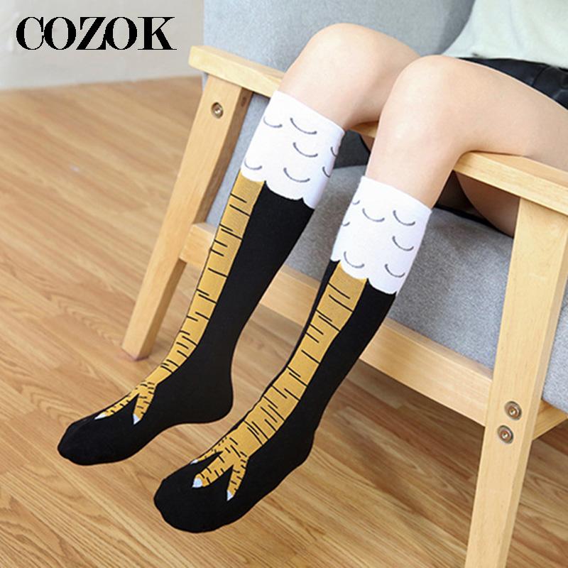 عالية الجودة المرأة مجنون مضحك - مراجعة Funny Chicken Leg Socks وسعره